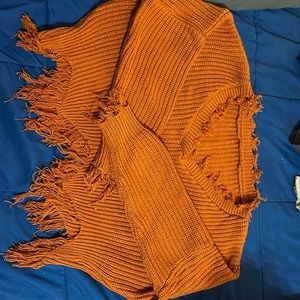 Cute burnt orange sweater